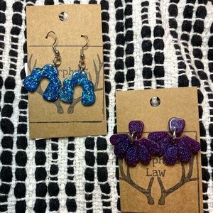 Handmade Resin Earrings